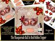 The Masquerade Ball in Red Approx: 8x8ins Topper Mini Kit