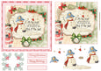 Christmas Snowman Wonderland Topper