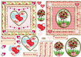 To My Sweetheart 5x5ins Toppers