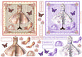 Pretty Dresses Decoupage Toppers 2