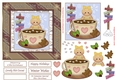 Lovely Hot Cocoa Topper 3 card