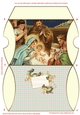 Nativity Christmas Pillow Box 