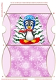 Christmas Penguin Pink Pillow Box 9