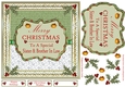 Merry Christmas To A Special Sister & Brother In Law Vintage Topper