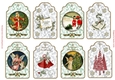 Christmas Gift Tags x 8