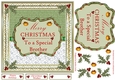 Merry Christmas To a Special Brother Vintage Topper