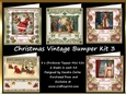 Vintage Christmas 5 x kit 3