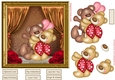 Bear Hugs Decoupage Topper