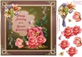 Happy Birthday Grandma Floral Topper