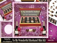 To My Wonderful Husband Decoupage Topper Mini Kit