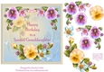 Happy Birthday Grandddaughter Floral Topper 1