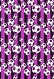 Football Paper Pink 9