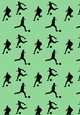 Football Player Backing Paper 6