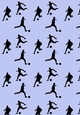 Football Player Backing Paper 10