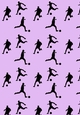 Football Player Backing Paper 12