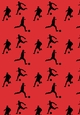 Football Player Backing Paper 15
