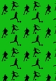 Football Player Backing Paper 17