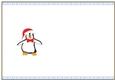 Happy Penguin Christmas Blank Insert to match cup920641_719
