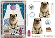 Birthday Keep Fit Dog Decoupage Topper 5