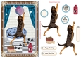 Birthday Keep Fit Dog Decoupage Topper 3