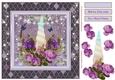 Magical Unicorn Floral Horn Decoupage Birthday Topper 1