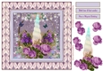 Magical Unicorn Floral Horn Decoupage Birthday Topper 3