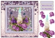 Magical Unicorn Floral Horn Decoupage Birthday Topper 6
