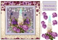 Magical Unicorn Floral Horn Decoupage Birthday Topper 7
