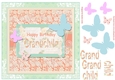 Butterfly Grandchild Birthday Decoupage Topper