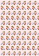 Flowers & Dove Backing Paper