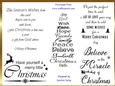 Christmas Verses Wordart Kit 3