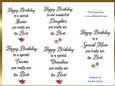 Special Birthday Wordart Kit
