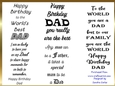 Special Dad Wordart Sentiment Kit