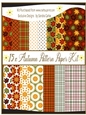 Autumnal 15 x Patterned Paper Kit