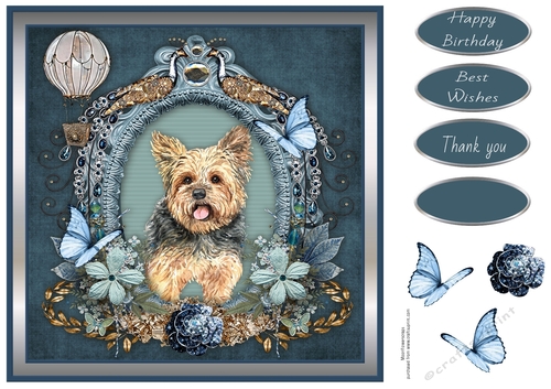 Butterfly Wishes Terrier 