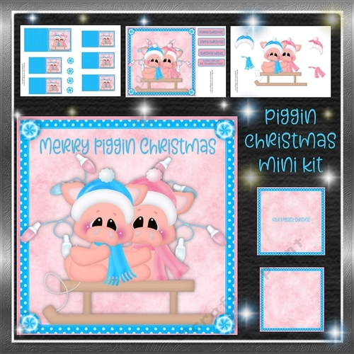 Merry Piggin Christmas Mini Kit 