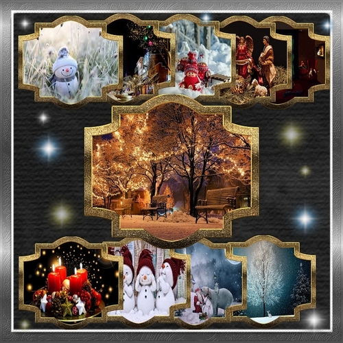 Assorted Christmas Toppers 1