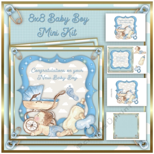 8x8 new Baby Boy Mini Kit