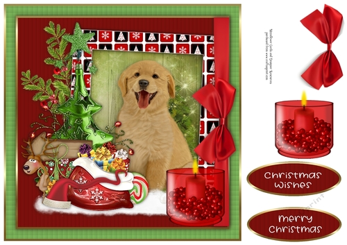 Christmas Dog 1