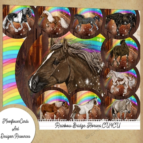 Designer Resource Rainbow Bridge Horses 