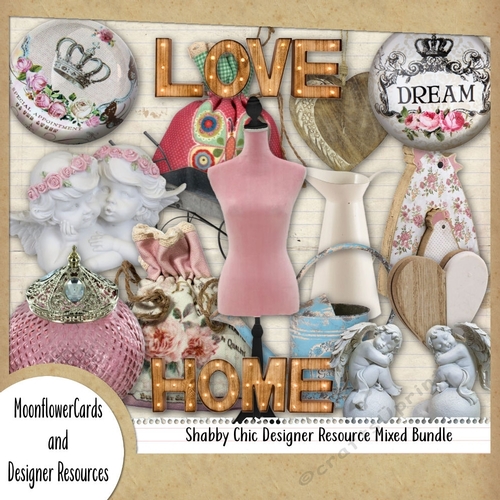 Designer Resource Shbby Chic Mixed Bundle 