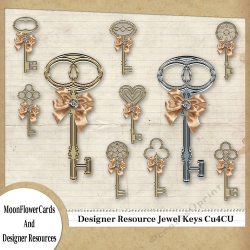 Designer Resource Jewel Keys