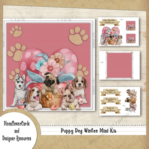 Puppy Dog Wishes Mini kit 