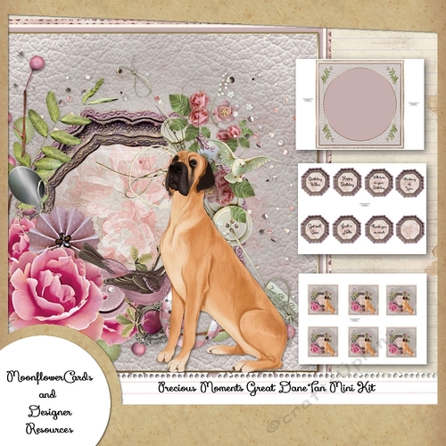 Precious Moments Great DaneTan Mini Kit 