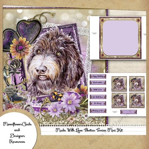 Made With Love Tibetan Terrier Mini Kit 