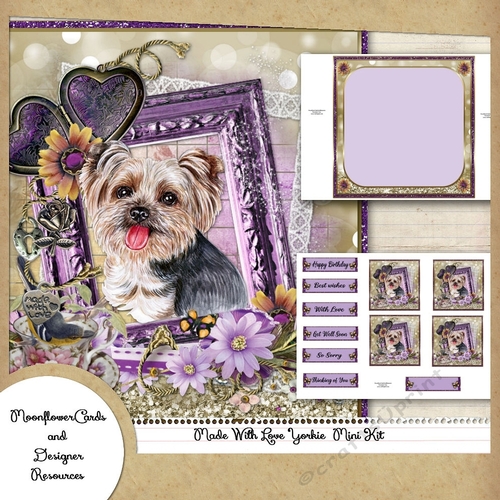 Made With Love Yorkie  Mini Kit  