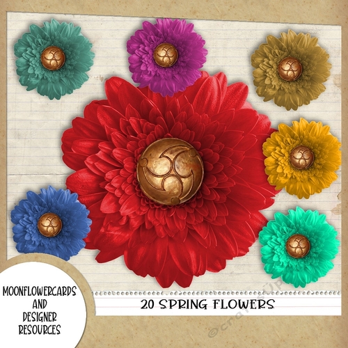 Designer Resource Spring Flowers
