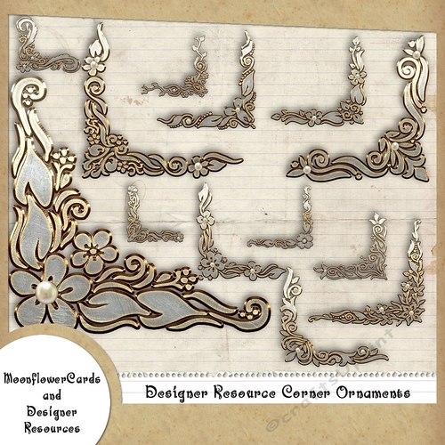 Designer Resource Corner Ornaments