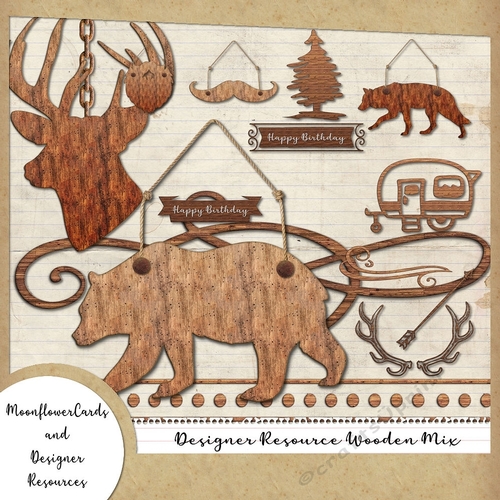 Designers Resoource Wooden Bundle
