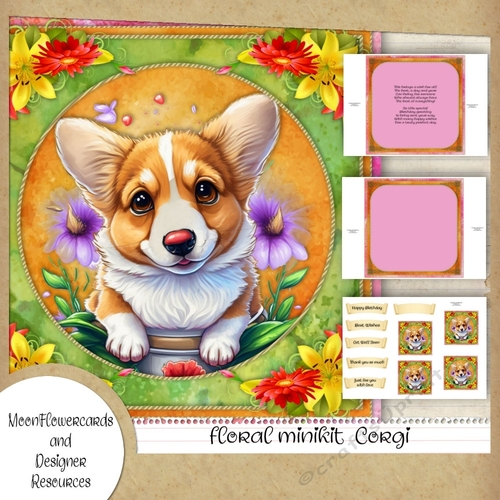 floral minikit  Corgi